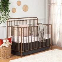 Wayfair hotsell gold crib